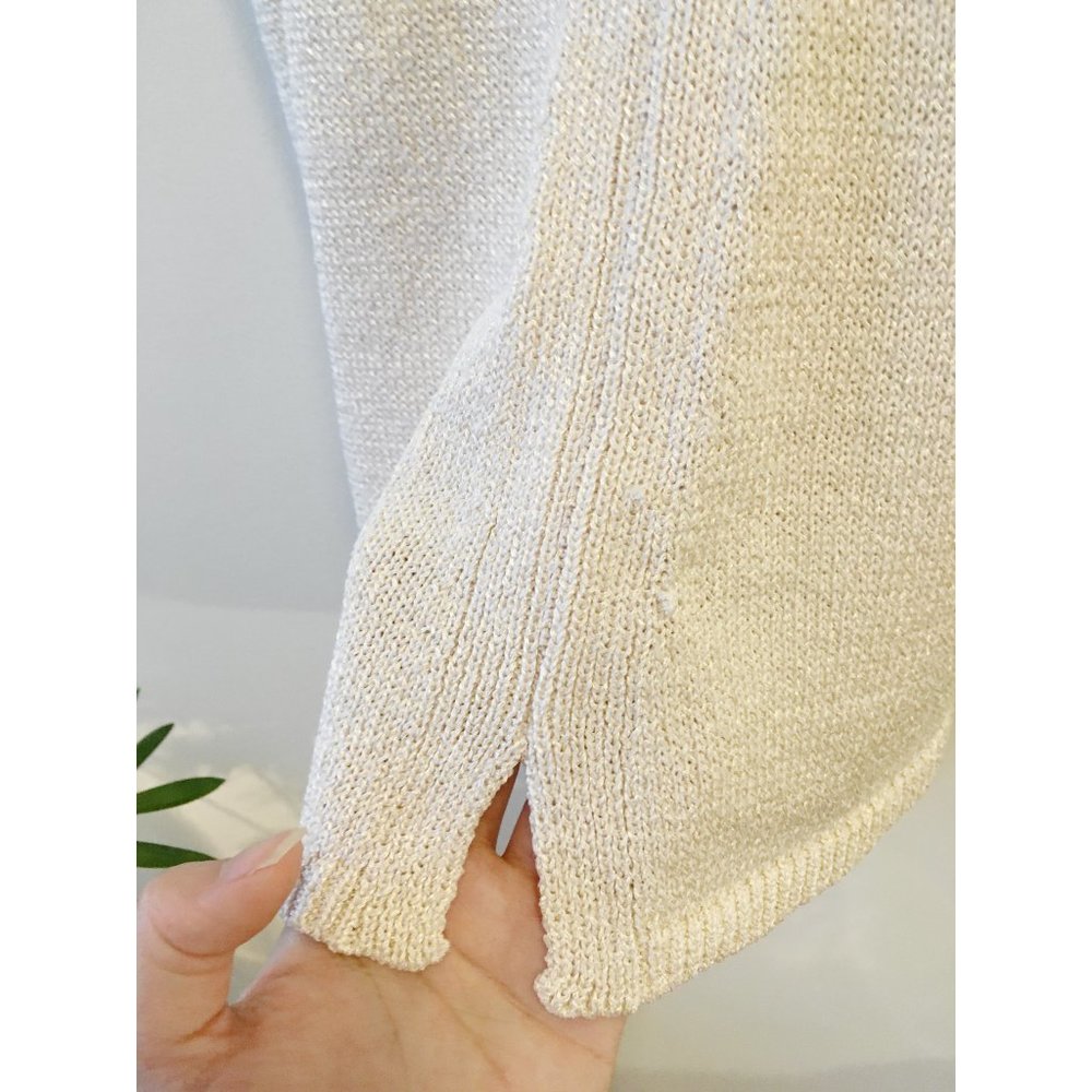 SOLD Massimo Dutti Knit Open Back Criss-cross Tank - Picture 5 of 6
